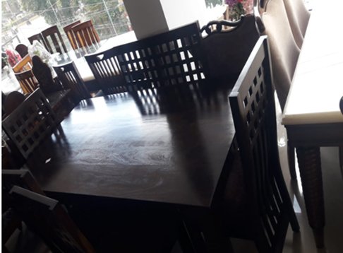 Printed Dining Table — 72″ × 36″ at Sadashiv Furniture Mall, Patna