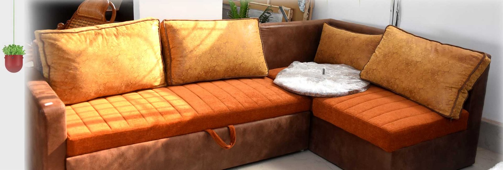 Sofa Set — Showroom Floor at Sadashiv Furniture Mall, Patna