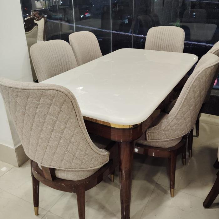 4-Seater Dining Set — Solid Wood — Furniture Mall, R.P.S. More, Bailey Road, Patna