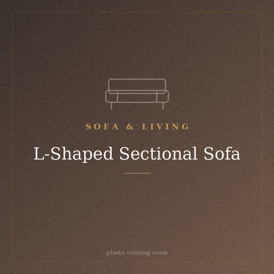 L-Shaped Sectional Sofa at Sadashiv Furniture Mall, Patna